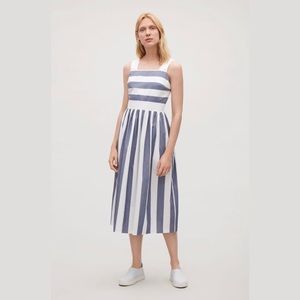 COS Midi Striped Summer Dress
